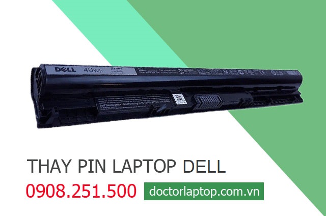 Thay pin laptop Dell