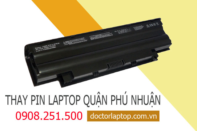 Thay pin laptop Quận Phú Nhuận